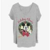 Cheapest 🔔 Disney Mickey Mouse Holiday Cheer Mom 👧 Girls T-Shirt Plus Size ✨