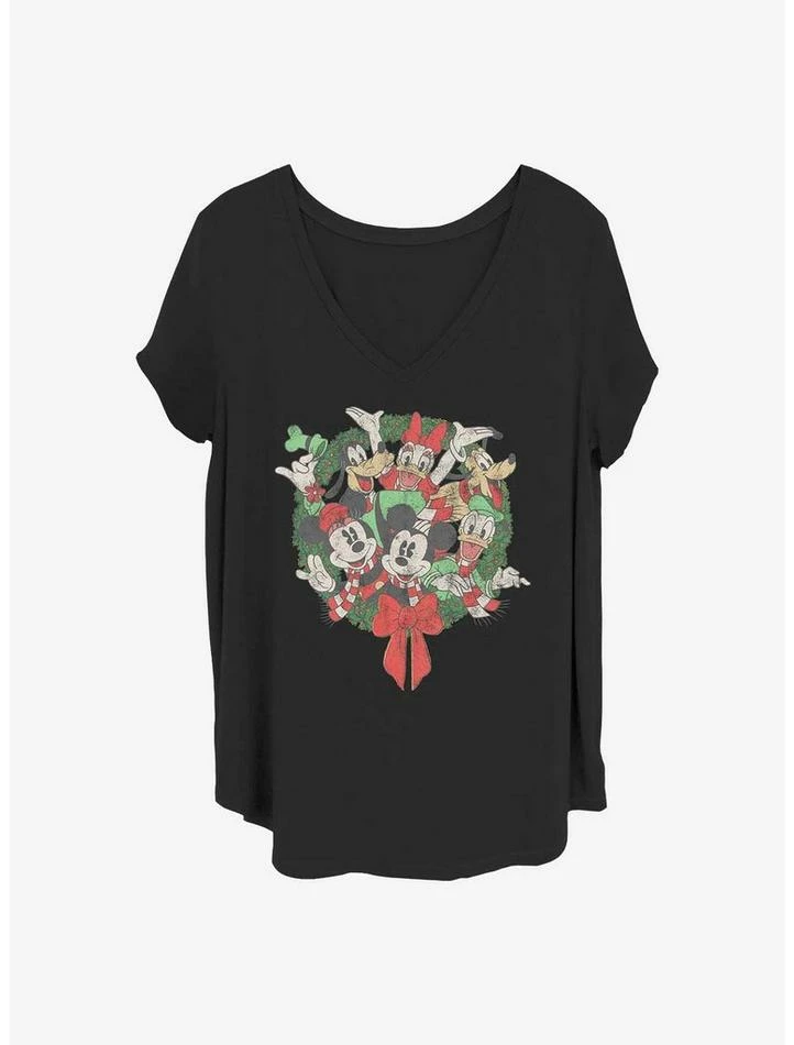 Discount π Disney Mickey Mouse Mickey Friends Wreath π§ Girls T-Shirt Plus Size π