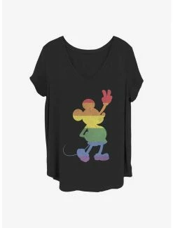Best reviews of ⌛ Disney Mickey Mouse Pride Mickey 👧 Girls T-Shirt Plus Size 🧨