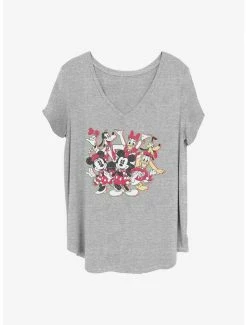 Cheap 😍 Disney Mickey Mouse Sensational Holiday 👧 Girls T-Shirt Plus Size 🛒