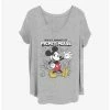 Top 10 🥰 Disney Mickey Mouse Sketchbook 👧 Girls T-Shirt Plus Size 🔥