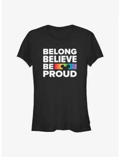 Deals 💯 Disney Mickey Mouse Be Proud Pride T-Shirt 🔥