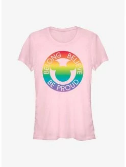 Top 10 🛒 Disney Mickey Mouse Belong Believe Pride T-Shirt ✨