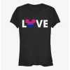 Buy ✨ Disney Mickey Mouse Bisexual Love Pride T-Shirt 👍