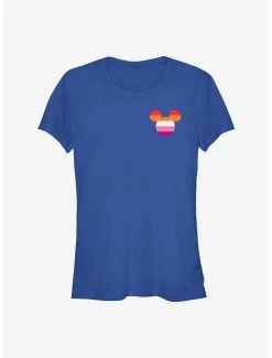 Cheap 🎉 Disney Mickey Mouse Lesbian Pride Badge Pride T-Shirt 😀