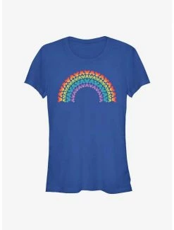 Promo 👏 Disney Mickey Mouse Mickey Head Rainbow Pride T-Shirt 🔔