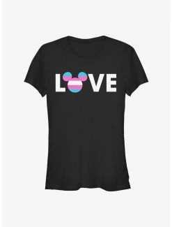 Promo 🎉 Disney Mickey Mouse Transgender Love Pride T-Shirt 😍