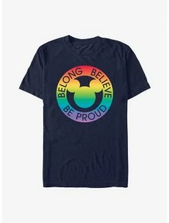 Brand new 🎁 Disney Mickey Mouse Belong Believe Pride T-Shirt 🎉