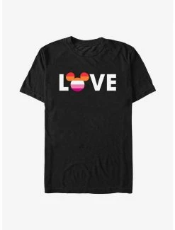 Outlet 🔔 Disney Mickey Mouse Lesbian Love Pride T-Shirt ⭐