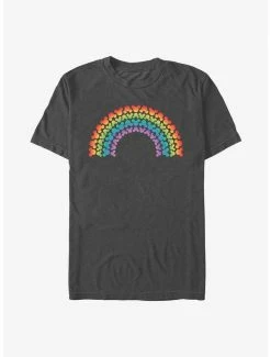 Deals 🎉 Disney Mickey Mouse Mickey Head Rainbow Pride T-Shirt ✨