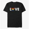 New ❤️ Disney Mickey Mouse Rainbow Love Pride T-Shirt ❤️