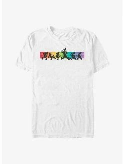 Best Pirce 😍 Disney Mickey Mouse Whole Crew Pride T-Shirt 😉