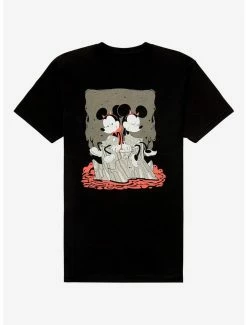 Discount 👍 Disney Mickey Mouse & Minnie Mouse Costume Boyfriend Fit 👧 Girls T-Shirt 🧨