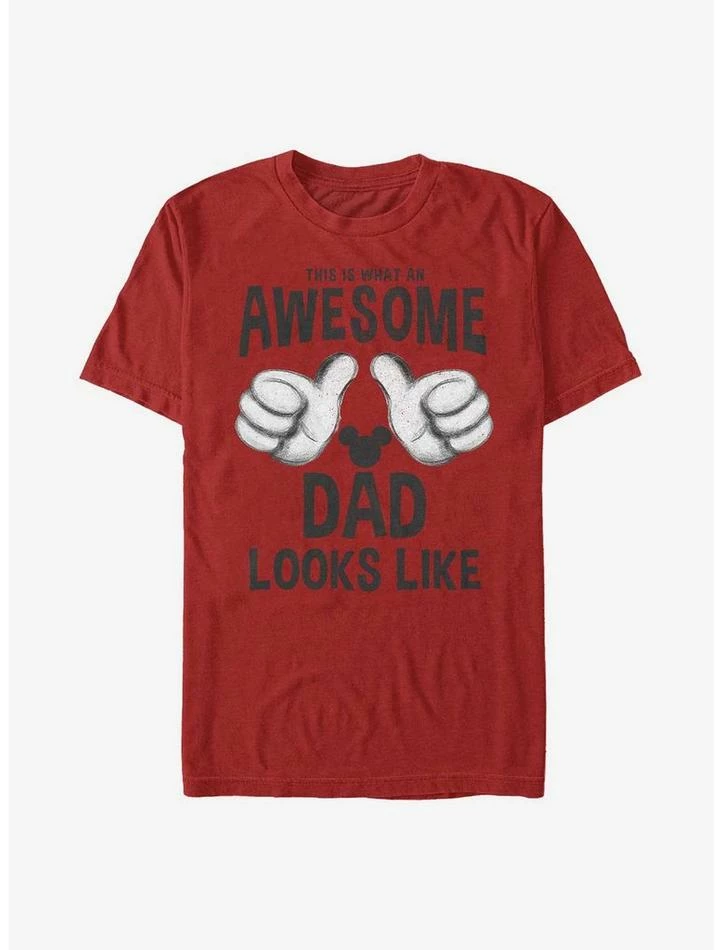 Brand new π Disney Mickey Mouse Awesome Dad T-Shirt β
