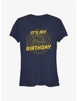 Flash Sale 😍 Disney Mickey Mouse 🥳 Birthday Cupcake 👧 Girls T-Shirt 💯