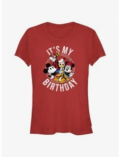 Promo 👏 Disney Mickey Mouse Mickey and Friends 🥳 Birthday 👧 Girls T-Shirt 🥰
