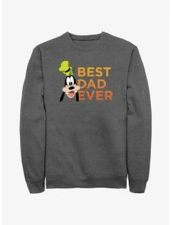 Best Pirce ❤️ Disney Mickey Mouse Goofy Best Dad Ever Sweatshirt ❤️