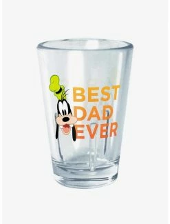 Discount ⭐ Disney Mickey Mouse Goofy Best Dad Ever Mini Glass ✨