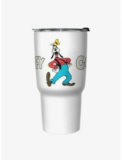 New 🎁 Disney Mickey Mouse Goofy Travel Mug ⌛
