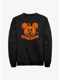 Deals 💯 Disney Mickey Mouse Pumpkin Head Sweatshirt 🛒