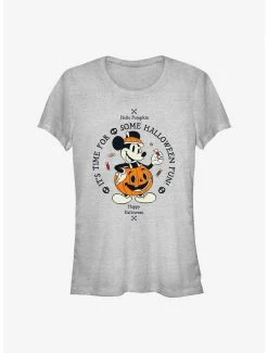 Buy 🔔 Disney Mickey Mouse Pumpkin Mickey 👧 Girls T-Shirt 🔔