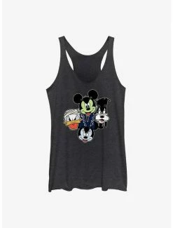 Cheap 💯 Disney Mickey Mouse 🎃 Halloween Heads 👧 Girls Tank ⌛