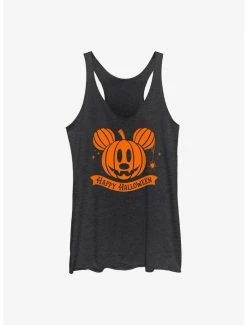 Flash Sale 🛒 Disney Mickey Mouse Pumpkin Head 👧 Girls Tank 👍