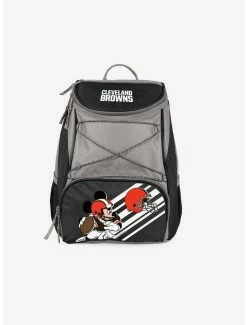 Hot Sale 🛒 Disney Mickey Mouse NFL Cleveland Browns Cooler 🎒 Backpack 🧨
