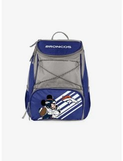 Brand new 😉 Disney Mickey Mouse NFL Denver Broncos Cooler 🎒 Backpack ✔️