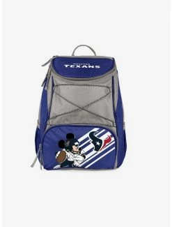 Budget 👏 Disney Mickey Mouse NFL Houston Texans Cooler 🎒 Backpack 💯