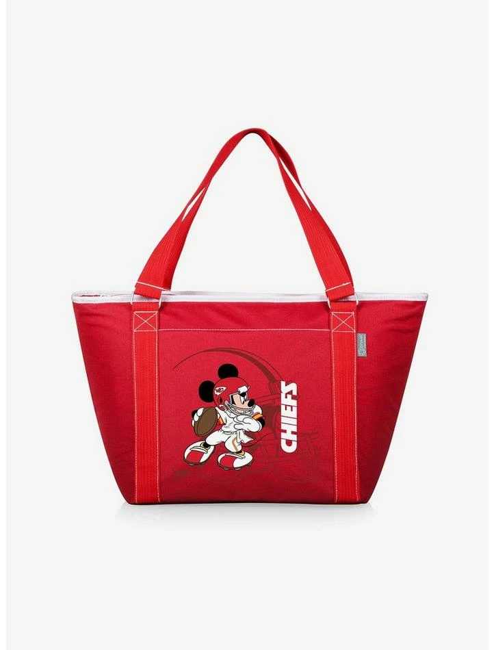 Flash Sale π Disney Mickey Mouse NFL Kansas City Chiefs Tote Cooler Bag π€©