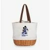 Top 10 ⌛ Disney Mickey Mouse NFL Los Angeles Rams Canvas Willow Basket Tote 🌟