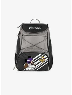 Best deal 🛒 Disney Mickey Mouse NFL Minnesota Vikings Cooler 🎒 Backpack 😀