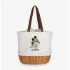 Best Pirce 👍 Disney Mickey Mouse NFL New Orleans Saints Canvas Willow Basket Tote 🛒