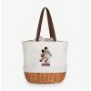 Brand new 👍 Disney Mickey Mouse NFL San Francisco 49Ers Canvas Willow Basket Tote 😉