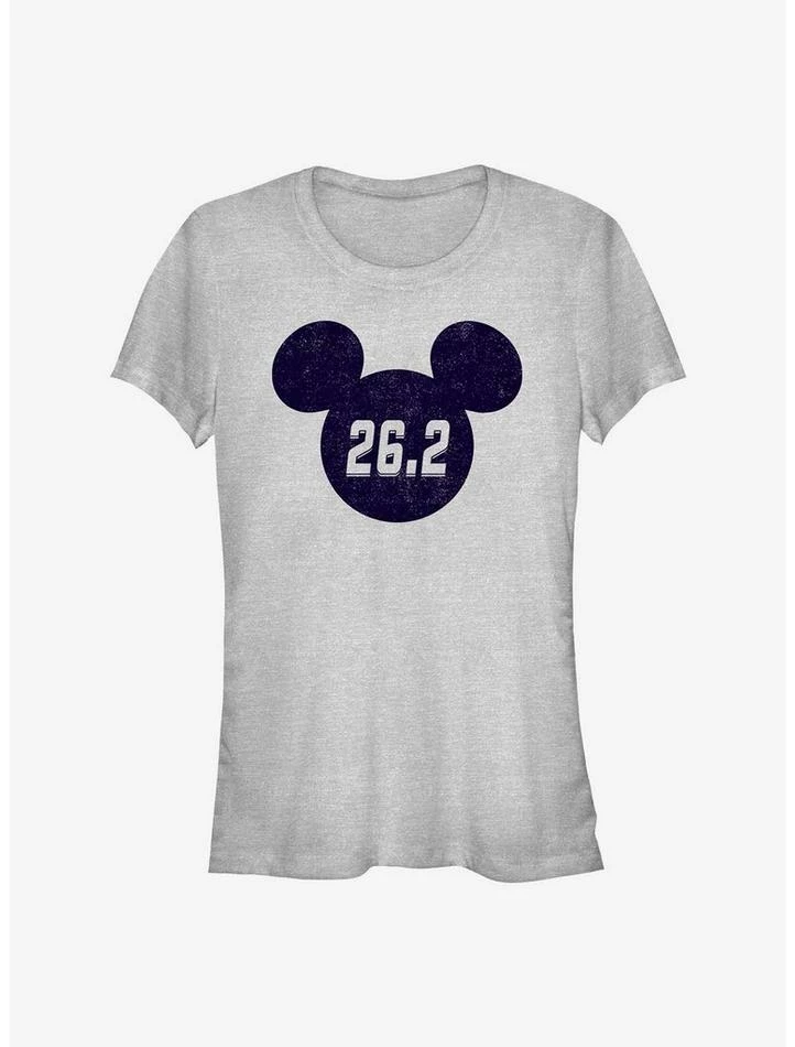 Flash Sale ๐ Disney Mickey Mouse 26.2 Marathon Ears ๐ง Girls T-Shirt ๐