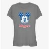 Best deal 🥰 Disney Mickey Mouse Mickey USA 👧 Girls T-Shirt 🎉