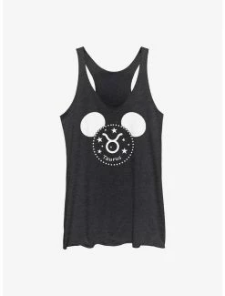 Best Pirce 🎉 Disney Mickey Mouse Zodiac Taurus 👧 Girls Tank 🔔