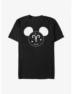 Cheap 🔔 Disney Mickey Mouse Zodiac Aries T-Shirt 🎉