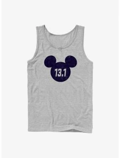 Cheapest 🛒 Disney Mickey Mouse 13.1 Half Marathon Ears Tank ✔️