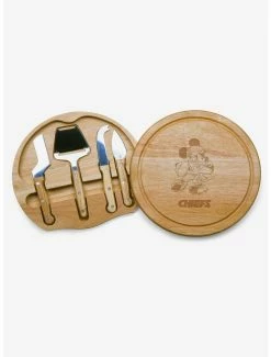 Cheap π Disney Mickey Mouse NFL KC Chiefs Circo Cheese Cutting Board & Tools Set π