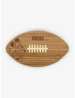 Best Sale π Disney Mickey Mouse NFL SF 49Ers Cutting Board π