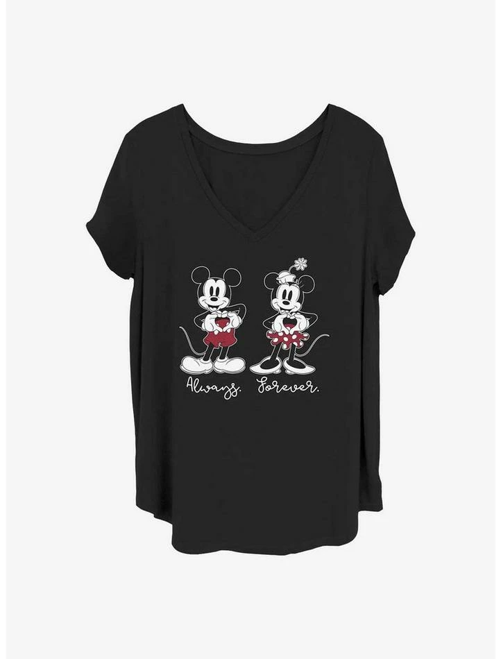 Cheapest π Disney Mickey Mouse Always Forever π§ Girls T-Shirt Plus Size π