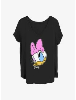 Best deal 🎉 Disney Mickey Mouse Daisy Big Face 👧 Girls T-Shirt Plus Size ⭐