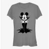 Budget 💯 Disney Mickey Mouse Vampire Mickey 👧 Girls T-Shirt 👍