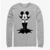 Flash Sale 👍 Disney Mickey Mouse Vampire Mickey Long-Sleeve T-Shirt 👏