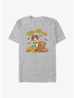 Outlet 🎁 Disney Mickey Mouse Thankful Mouse T-Shirt 👍