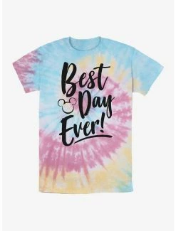 Best deal ✨ Disney Mickey Mouse Best Day Ever Tie Dye T-Shirt 👍