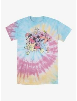 Coupon ✨ Disney Mickey Mouse Group Run Tie Dye T-Shirt 🔥