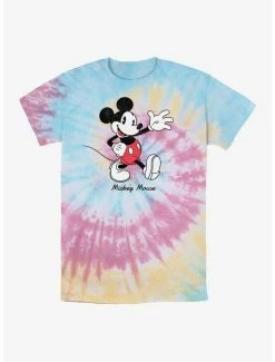 Promo 😀 Disney Mickey Mouse Mickey Tie Dye T-Shirt 🔔